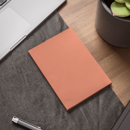 Terracotta Post It Notes Coordinated Color Collection