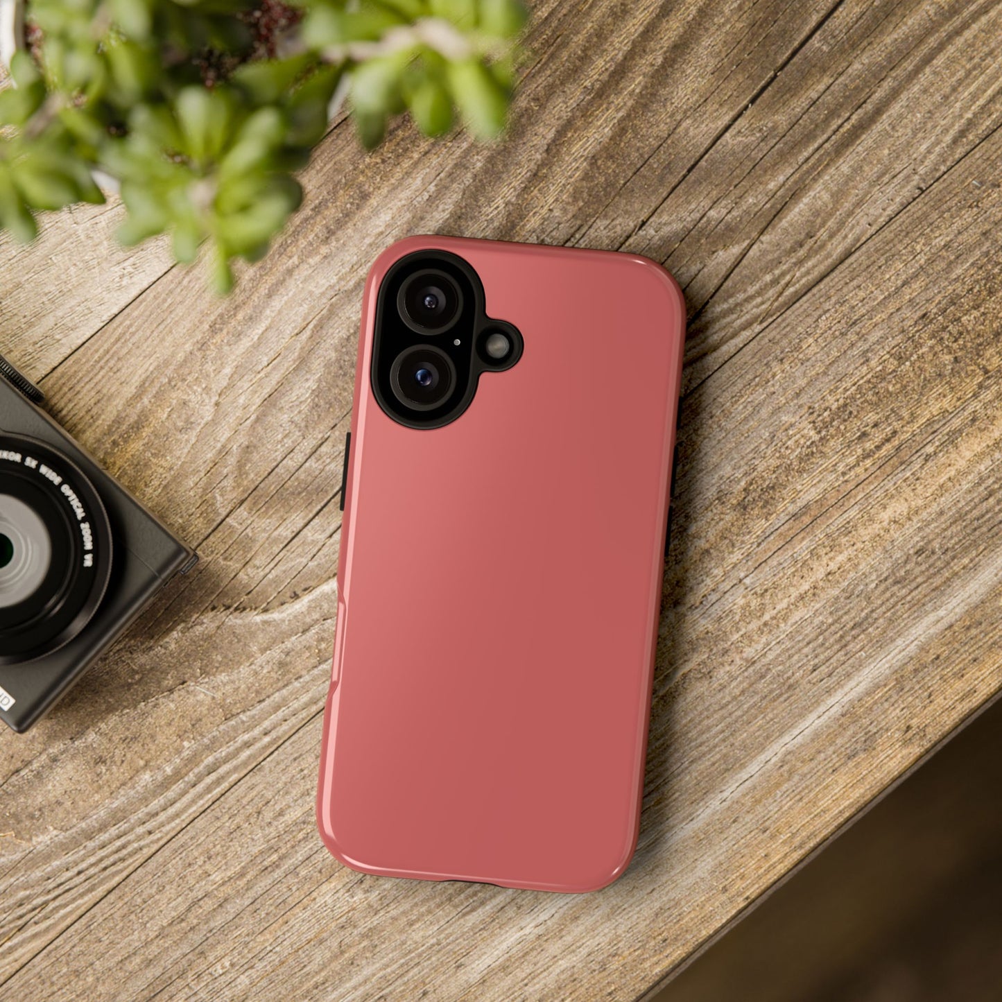 Red Autumns Tough Cell Phone Case Matte or Glossy Protective Case iPhone Samsung