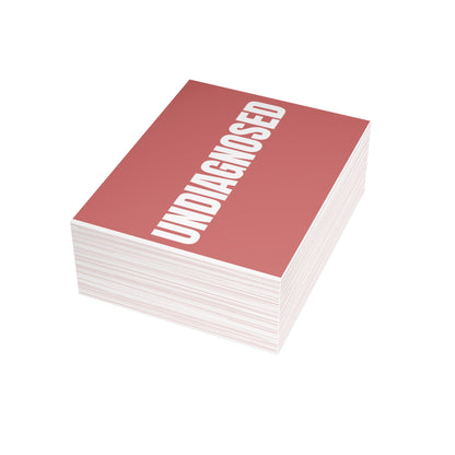 Red Autumns Postcard Set Pack of 10, 30 or 50 w/ Envelopes | Coordinated Collection