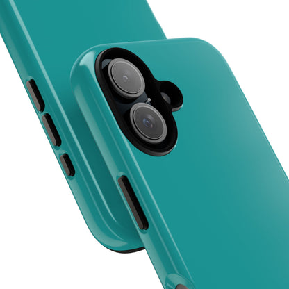 Deep Aqua Tough Cell Phone Case Matte or Glossy Protective Case iPhone Samsung