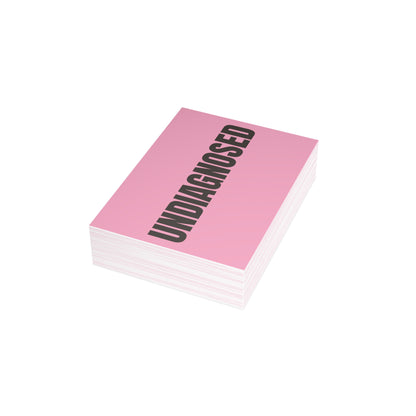 Light Pink Postcard Set Pack of 10, 30 or 50 w/ Envelopes | Coordinated Collection