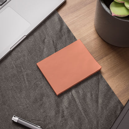 Terracotta Post It Notes Coordinated Color Collection