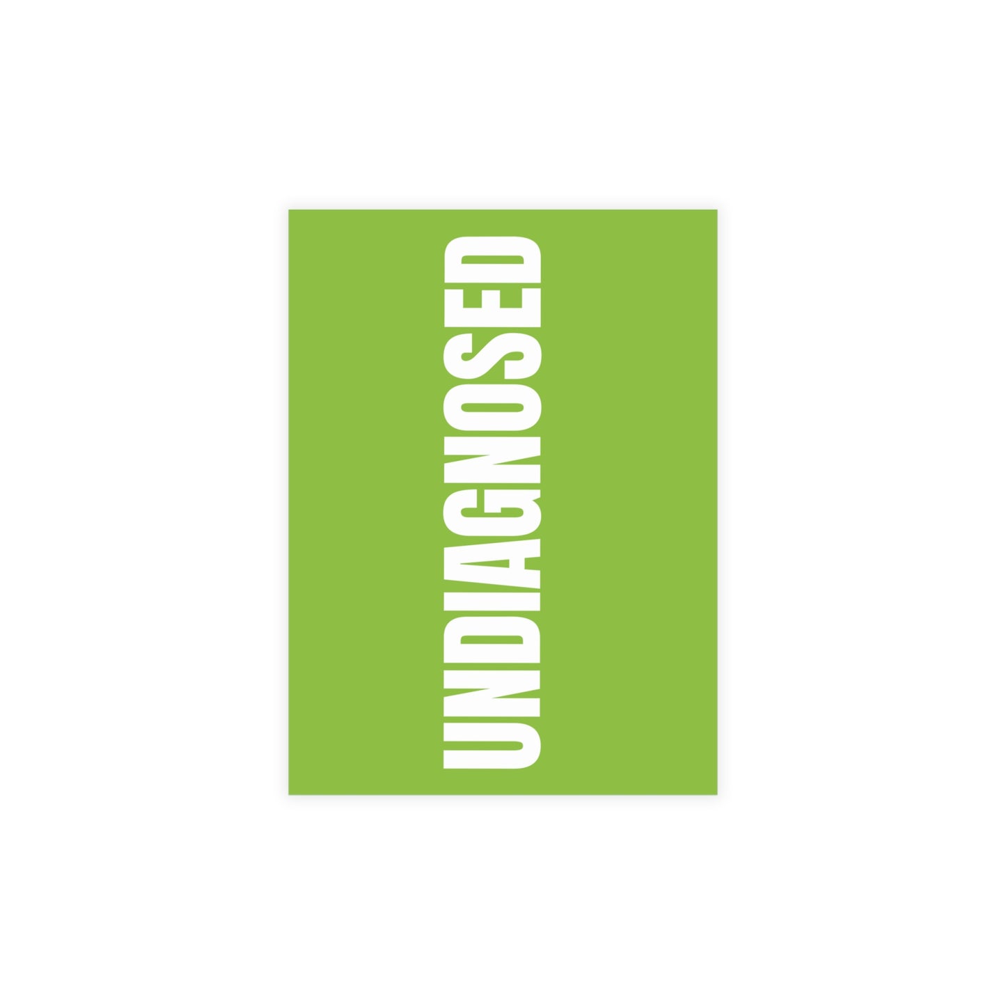 Muted Lime Postcard Set Pack of 10, 30 or 50 w/ Envelopes | Coordinated Collection