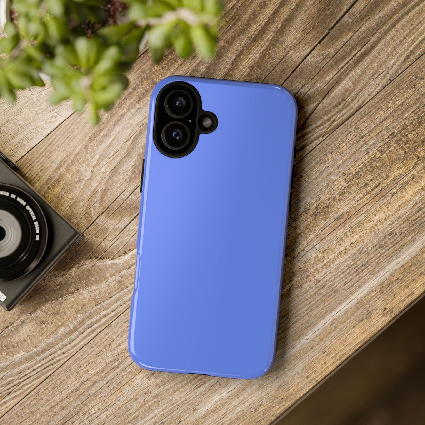 Periwinkle Tough Cell Phone Case Matte or Glossy Protective Case iPhone Samsung