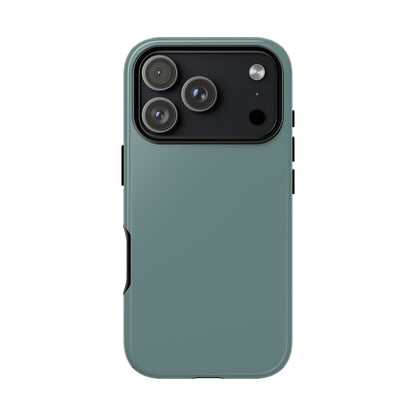 Dusty Blue Tough Cell Phone Case, Matte or Glossy Iphone and Samsung