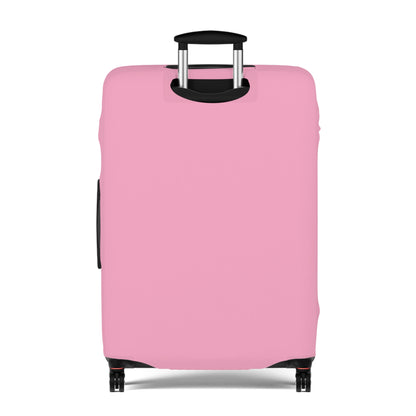 Light Pink Luggage Cover Travel Suitcase Cover Protective Stretch Cover