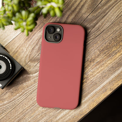 Red Autumns Tough Cell Phone Case Matte or Glossy Protective Case iPhone Samsung