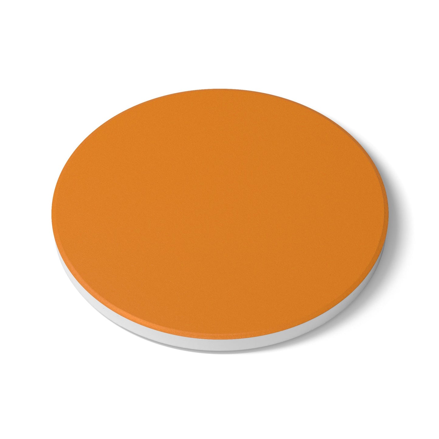 Tangerine Ceramic Coaster Round or Square | Coordinated Collection