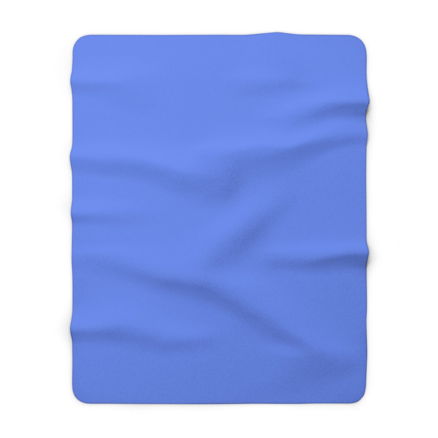 Periwinkle Sherpa Fleece Blanket Cozy Plush Throw 3 Sizes Soft Warm Blanket