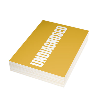 Honey Yellow Postcard Set Pack of 10, 30 or 50 w/ Envelopes | Coordinated Collection
