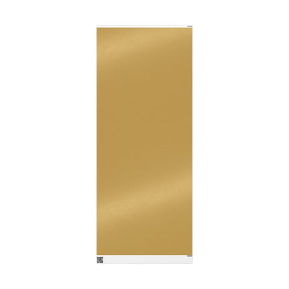 Muted Gold Wrapping Paper Matte or Glossy Gift Wrap 3 Sizes Fine Art Paper