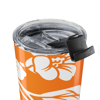 Tangerine Floral 20oz Stainless Steel Tumbler | Coordinated Collection