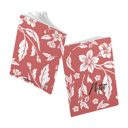Red Autumns Floral A5 Lined Journal Coordinated Collection