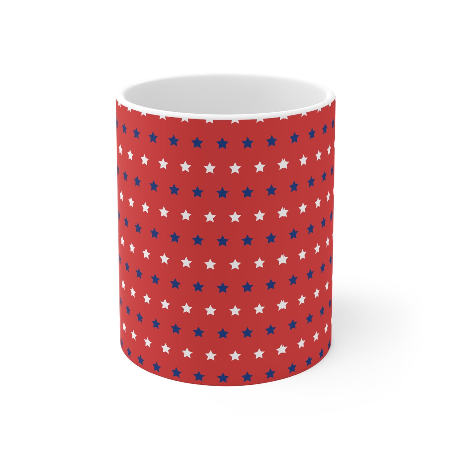 Red, White and Blue Stars Mug