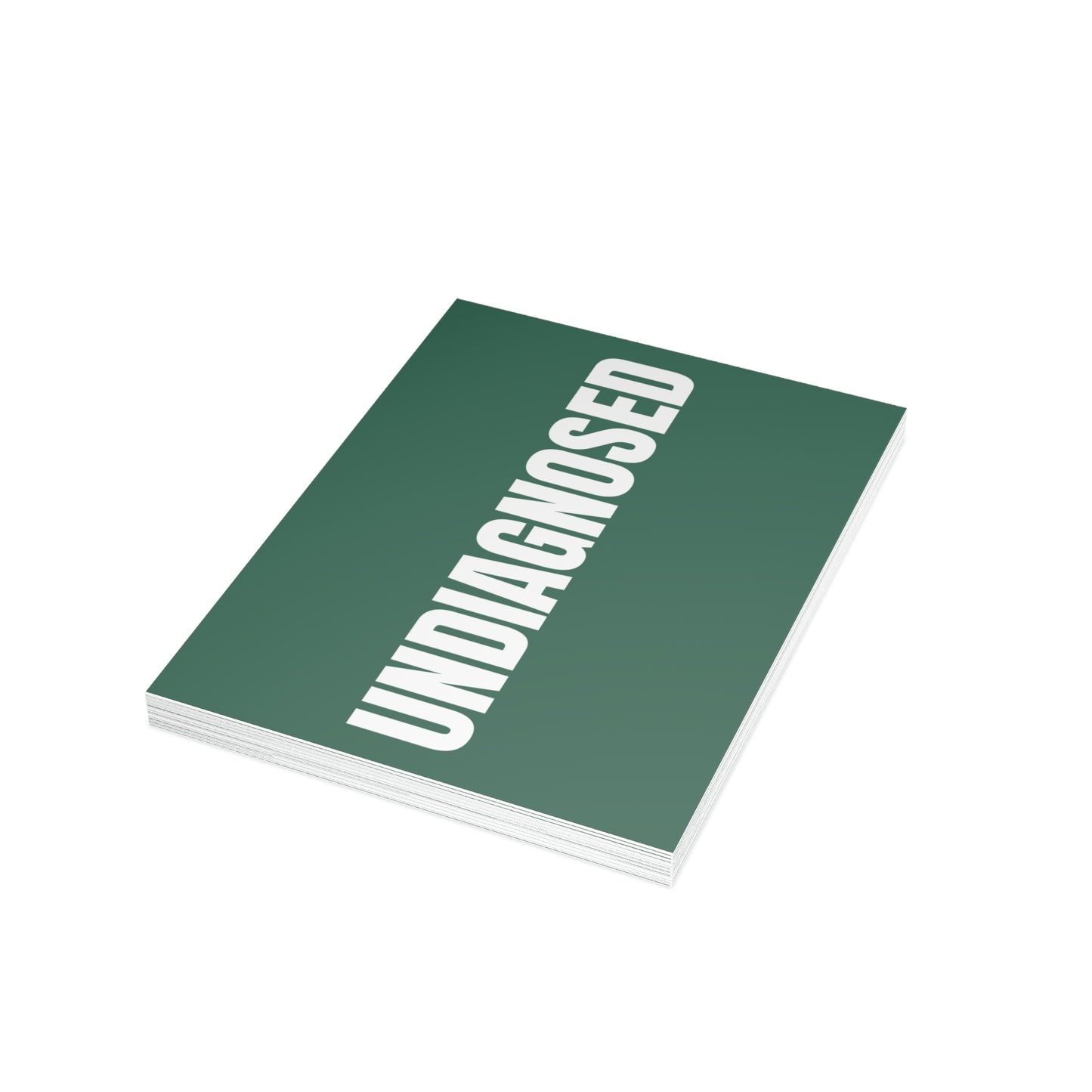 Leaf Green Postcard Set Pack of 10, 30 or 50 w/ Envelopes | Coordinated Collection
