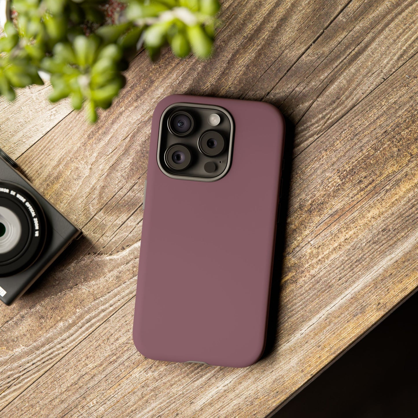 Mauve Tough Cell Phone Case Matte or Glossy Protective Case iPhone Samsung