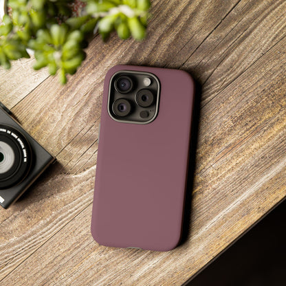 Mauve Tough Cell Phone Case Matte or Glossy Protective Case iPhone Samsung