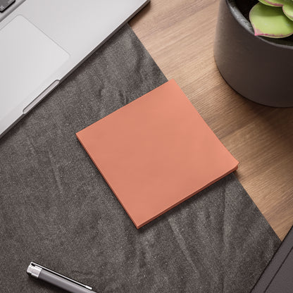 Terracotta Post It Notes Coordinated Color Collection
