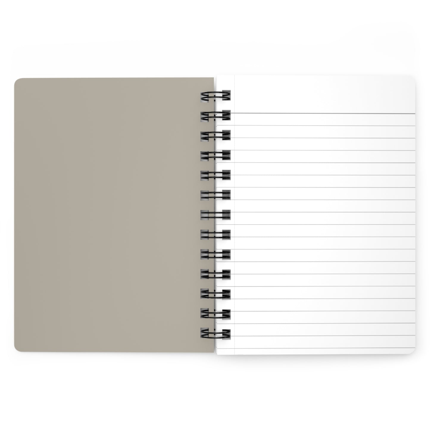 Warm Stone Spiral Lined Notebook 150 Page Journal | Coordinated Collection