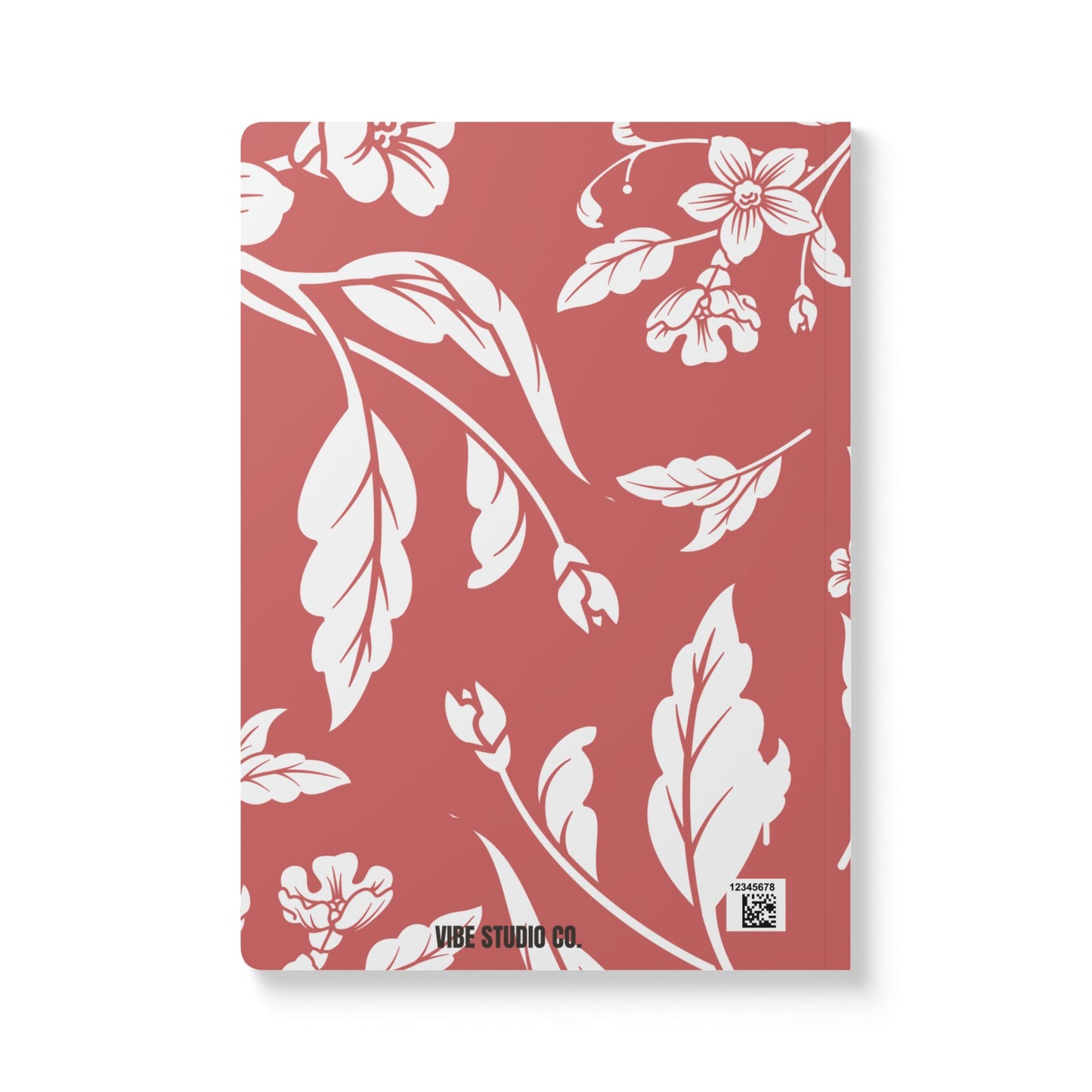 Red Autumns Floral A5 Lined Journal Coordinated Collection
