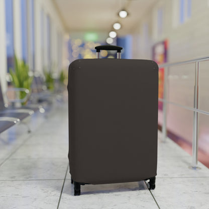 Muted Charcoal Luggage Cover Travel Suitcase Cover Protective Stretch Cover