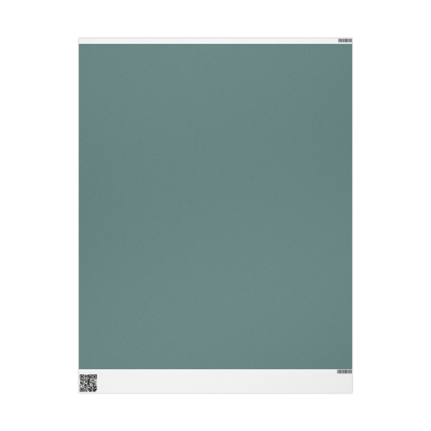 Dusty Blue Wrapping Paper Matte or Glossy Gift Wrap 3 Sizes Fine Art Paper