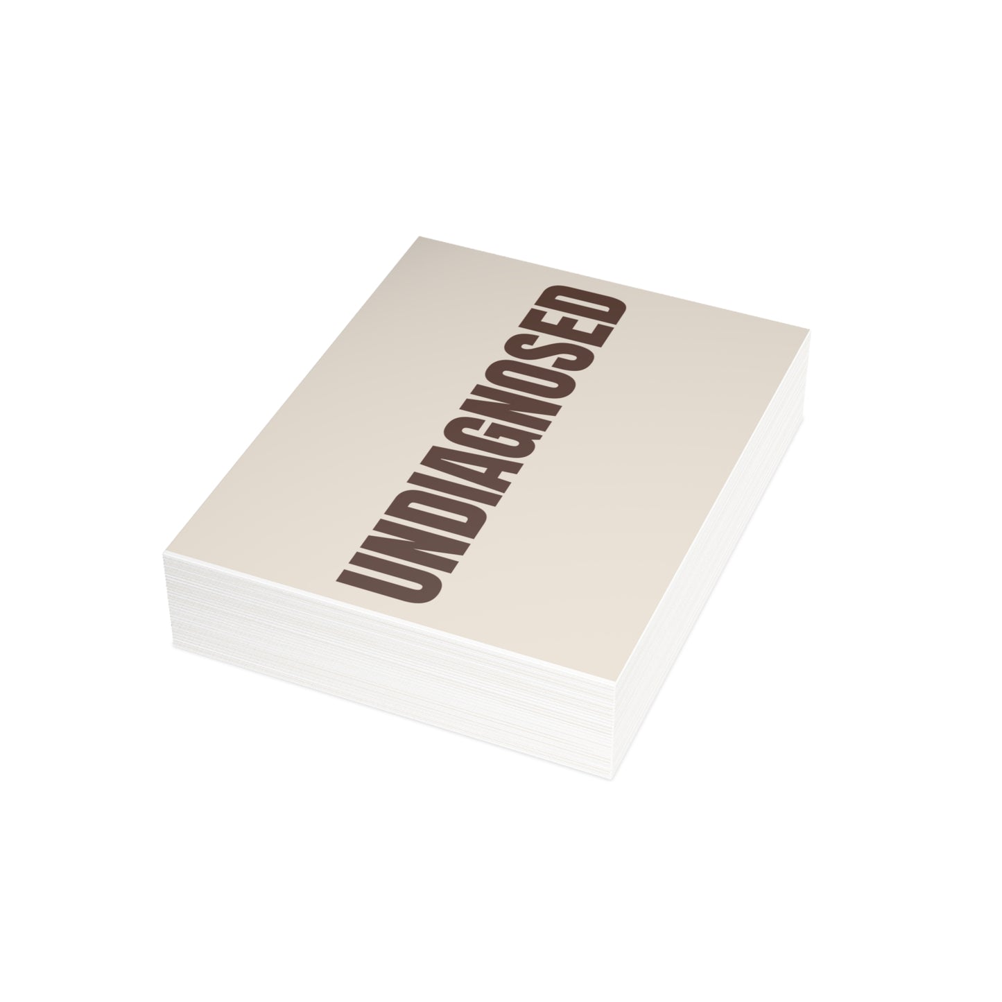 Latte Cream Postcard Set Pack of 10, 30 or 50 w/ Envelopes | Coordinated Collection