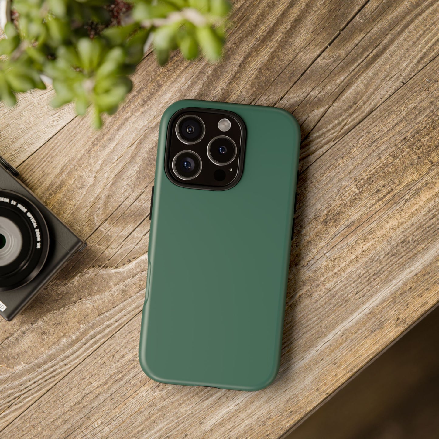 Leaf Green Tough Cell Phone Case Matte or Glossy Protective Case iPhone Samsung