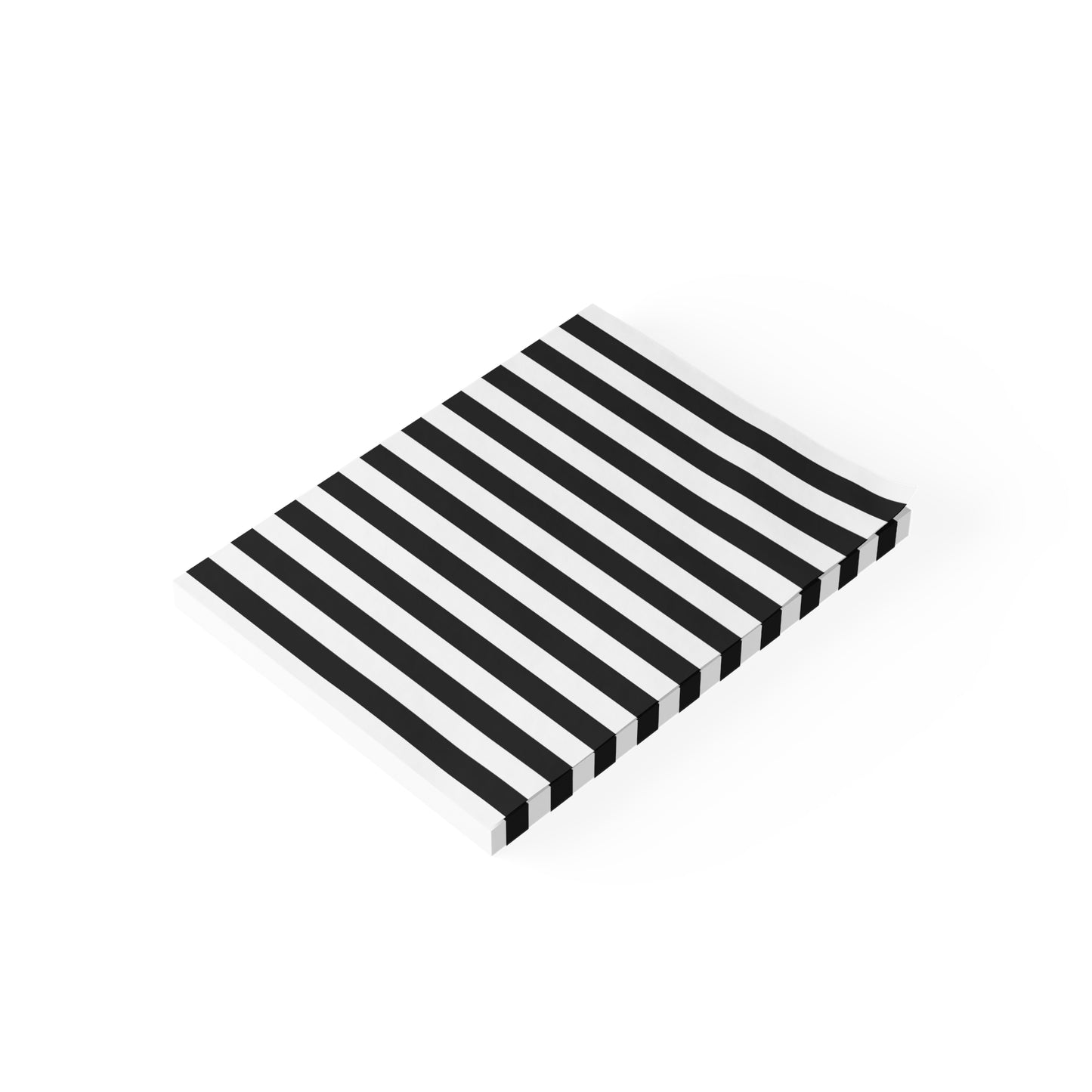 Black Stripe Sticky Notes (7 Sizes)