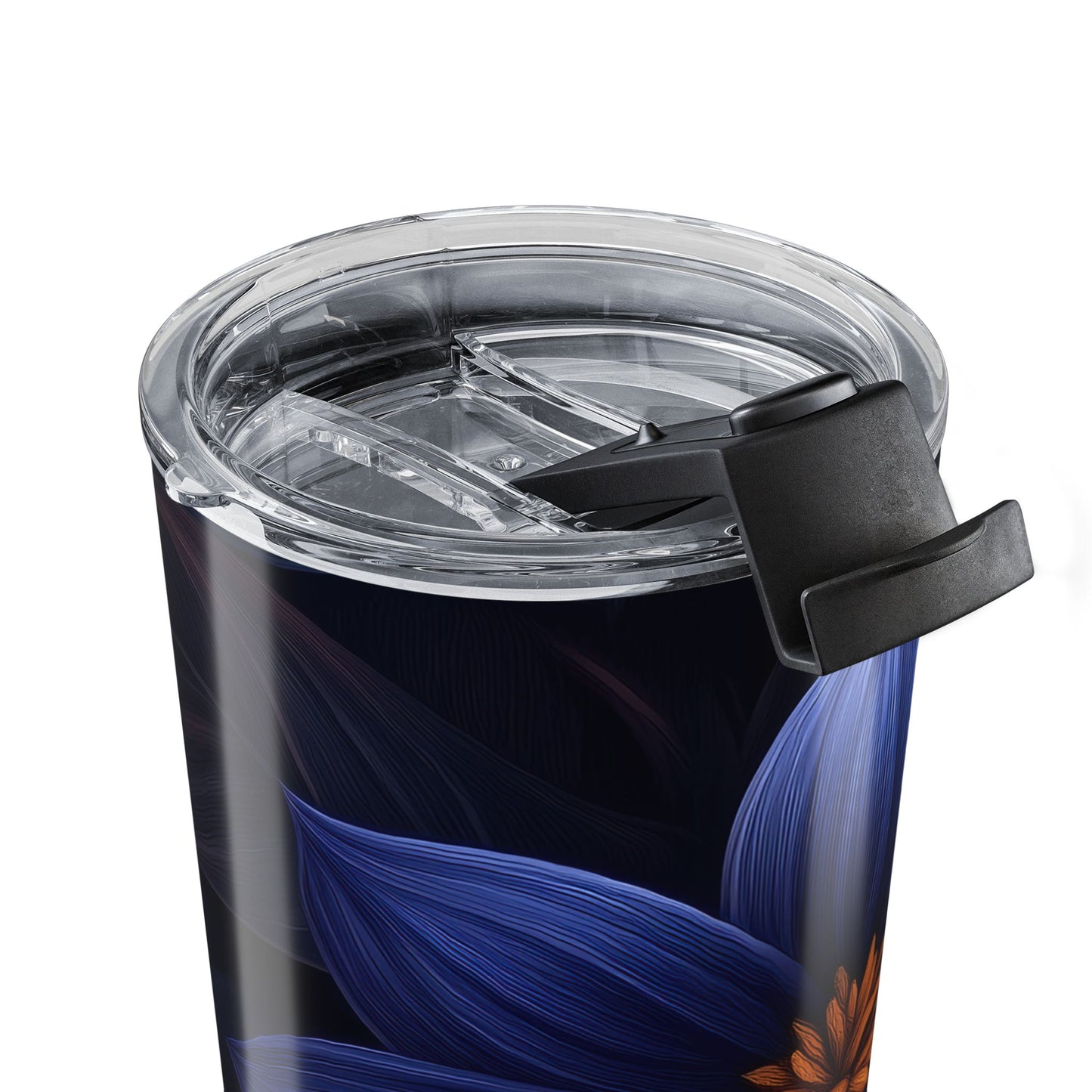 Blue Floral Heaven 20 oz Stainless Steel Tumbler