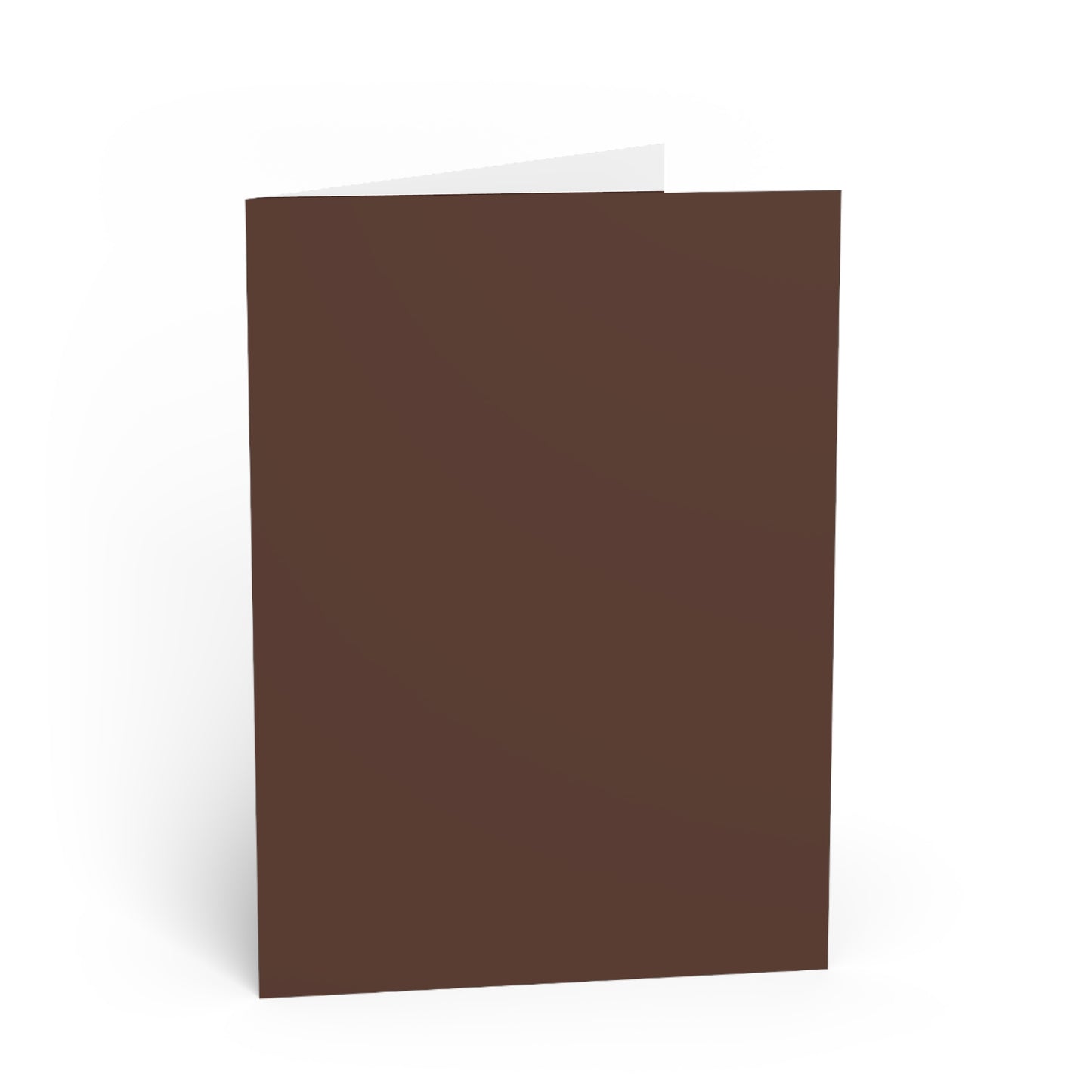 Chocolate Brown Note Card Color Coordinated Collection
