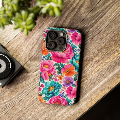 Dreamy Floral Tough Phone Case iPhone Samsung Floral Phone Cover