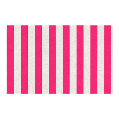Pink Stripe Area Rug 36 x 55