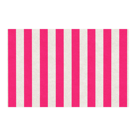 Pink Stripe Area Rug 36 x 55