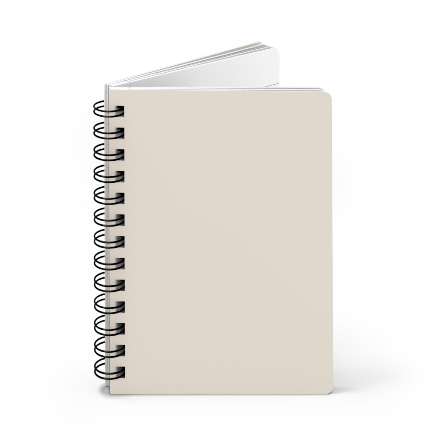 Latte Cream Spiral Lined Notebook 150 Page Journal | Coordinated Collection