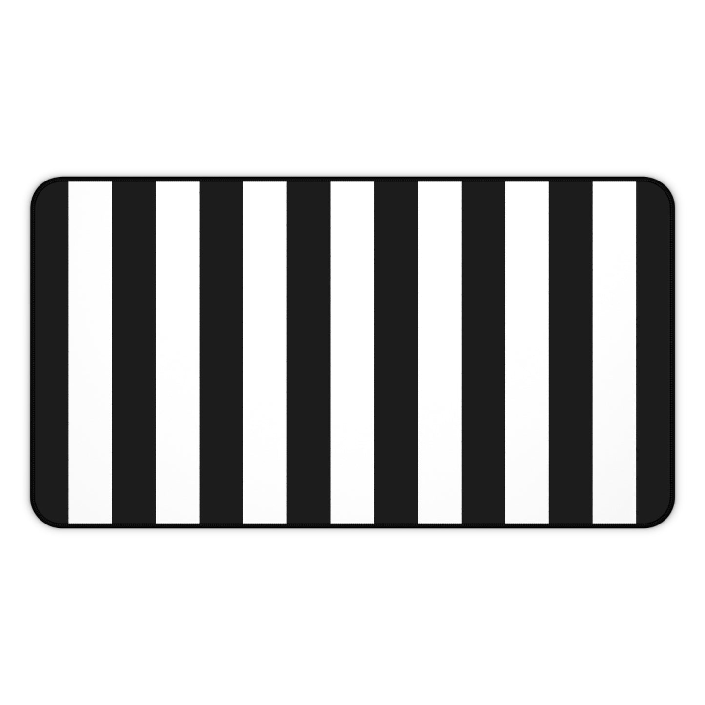 Black Stripe Desk Mat Office Desk Decor (12/18, 12/22, 16/32)