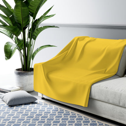 Mango Dreams Fleece Blanket Cozy Plush Throw 3 Sizes Soft Warm Blanket