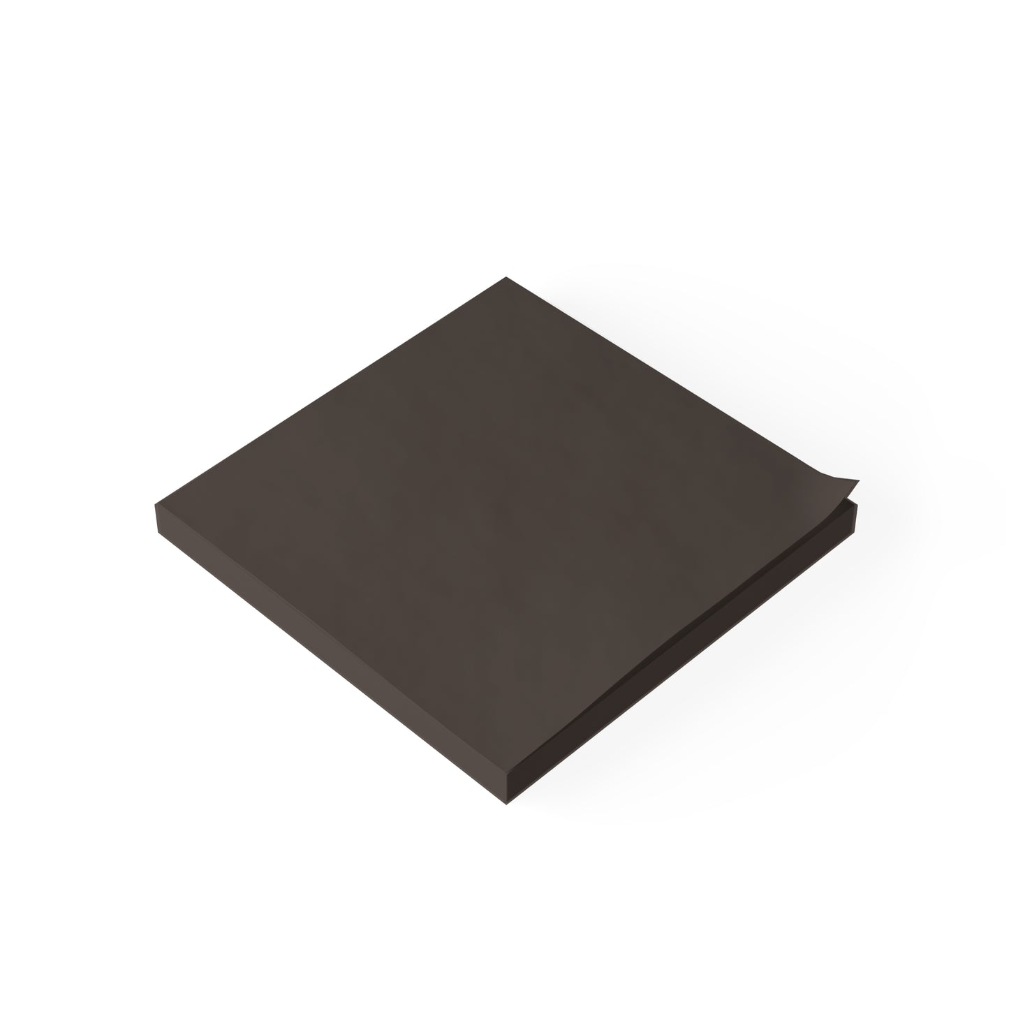 Muted Charcoal Post It Notes Coordinated Color Collection