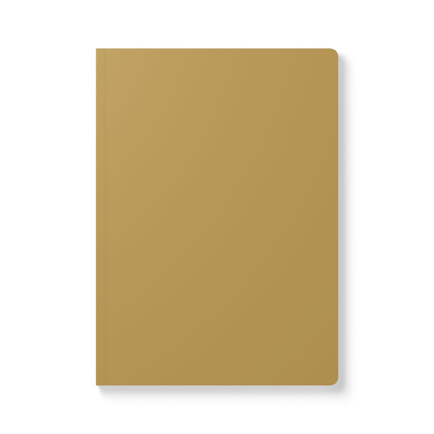 Muted Gold Color Coordinated Collection A5 Lined Journal