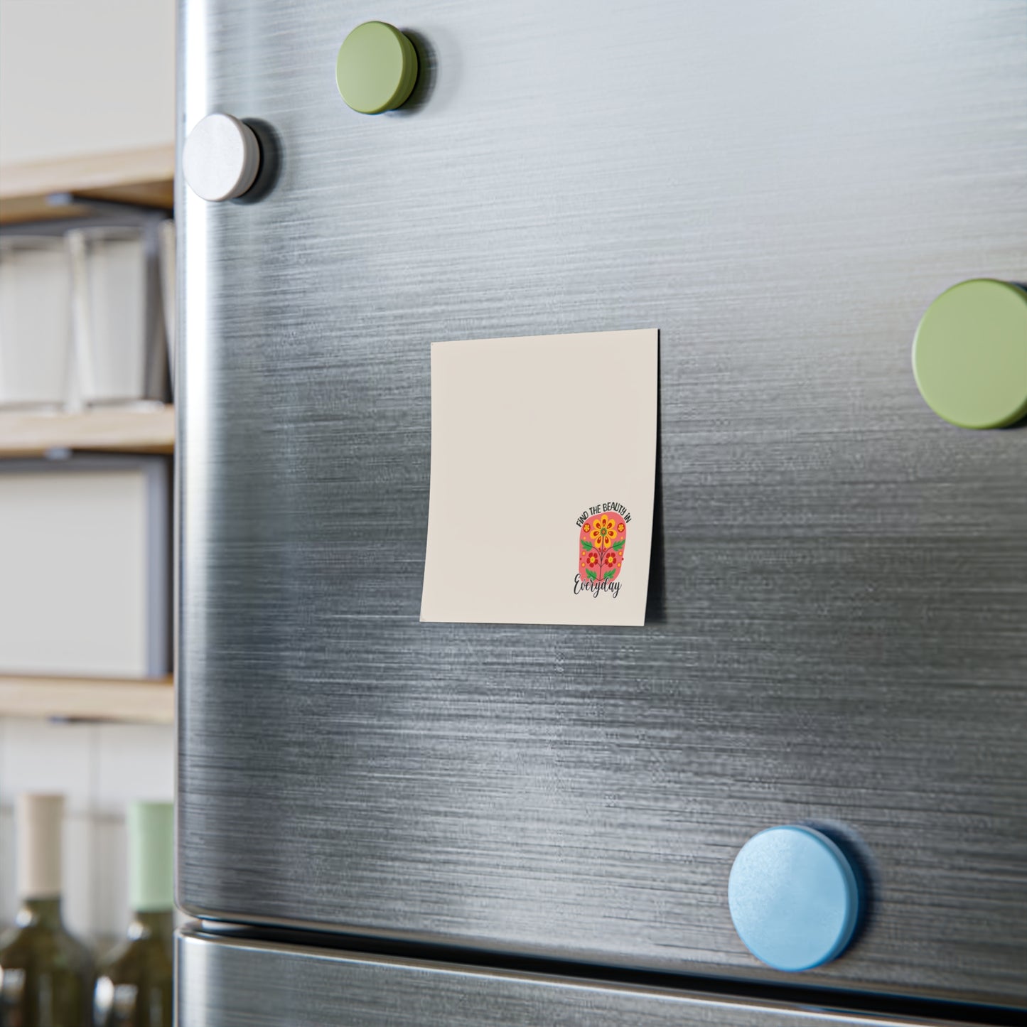 Latte Cream Find The Beauty Sticky Notes (7 Sizes Post It Notes)