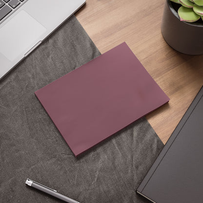 Mauve Post It Notes Coordinated Color Collection