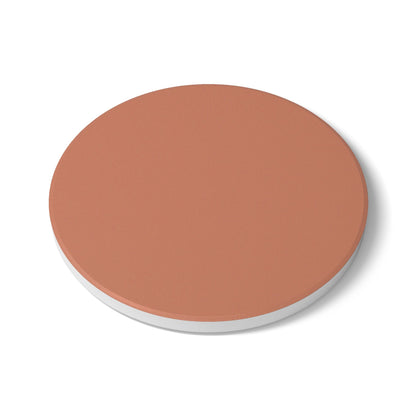 Terracotta Ceramic Coaster Round or Square | Coordinated Collection