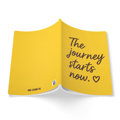 Mango Dreams The Journey Starts Now A5 Lined Journal