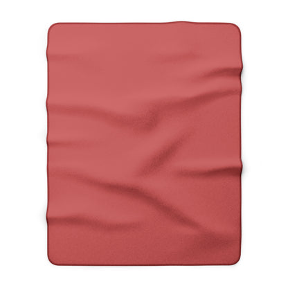 Red Autumns Sherpa Fleece Blanket Cozy Plush Throw 3 Sizes Soft Warm Blanket