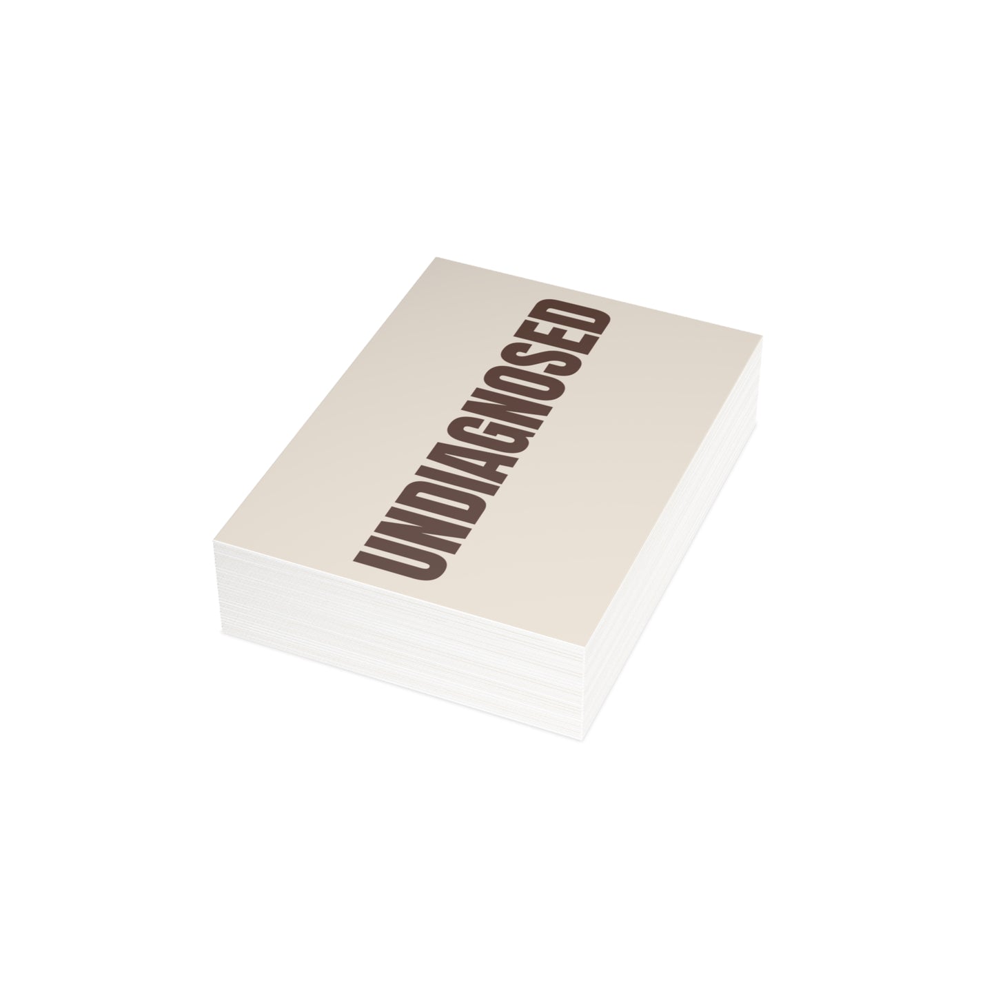 Latte Cream Postcard Set Pack of 10, 30 or 50 w/ Envelopes | Coordinated Collection