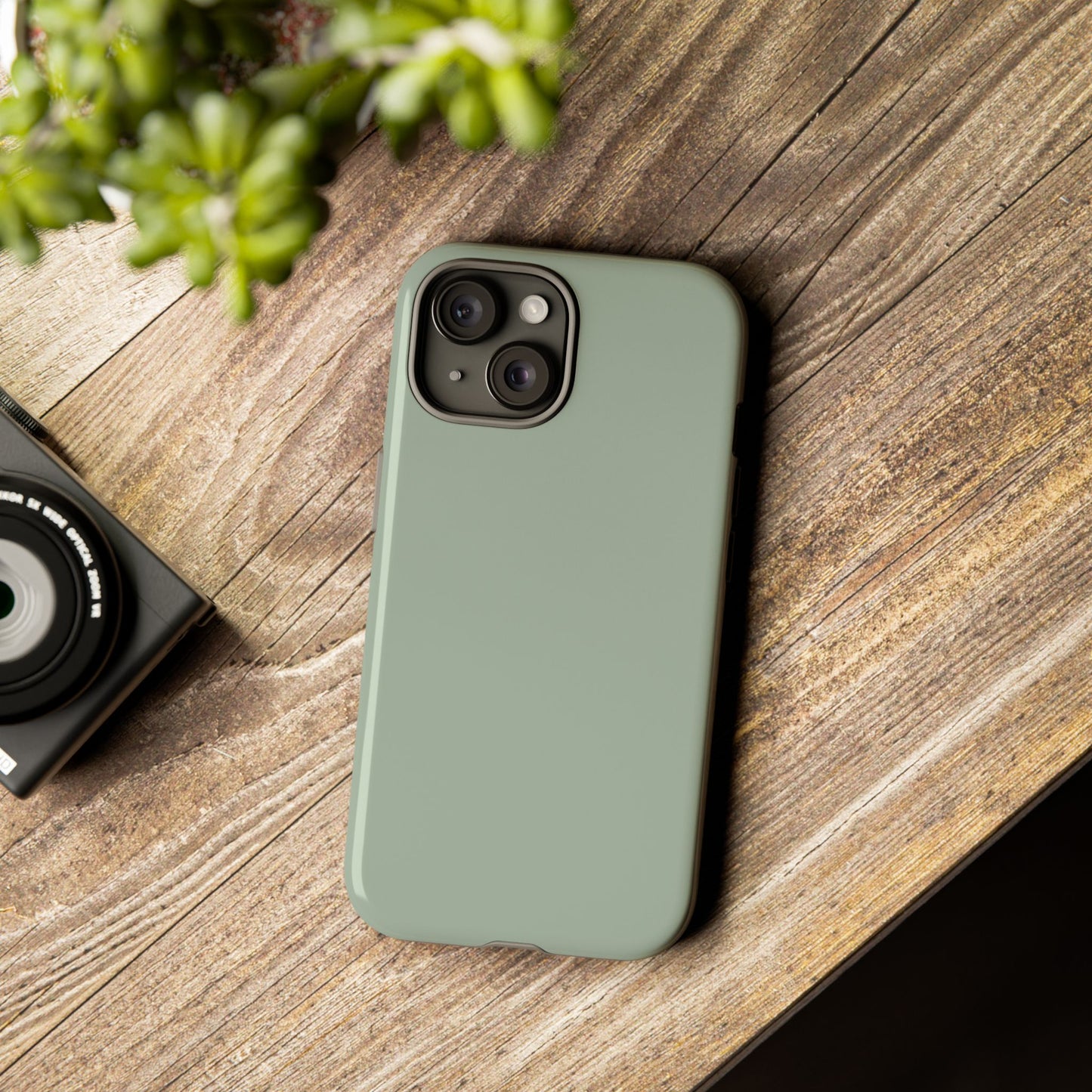 Sage Tough Cell Phone Case Matte or Glossy Protective Case iPhone Samsung