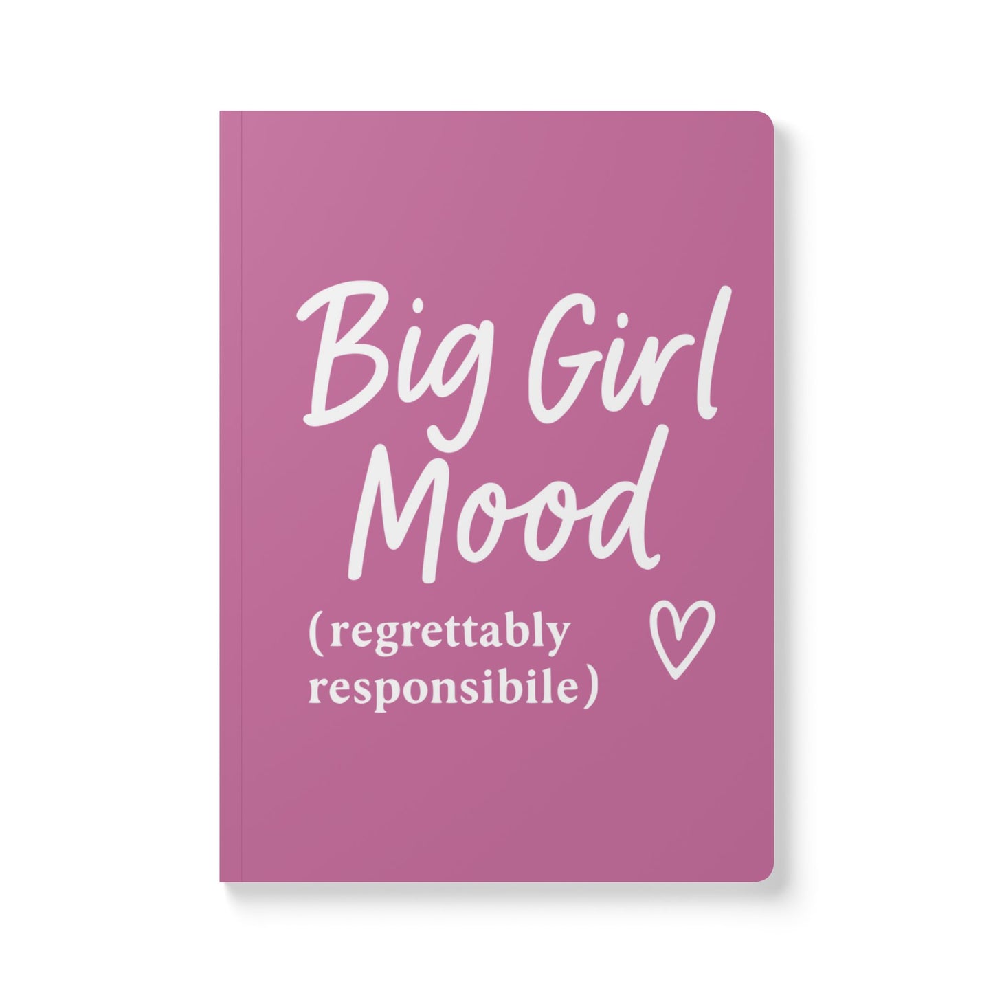 Lilac Wine Big Girl Mood A5 Lined Journal