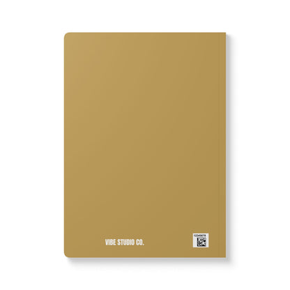 Muted Gold Big Girl Mood A5 Lined Journal