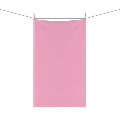 Light Pink Cotton Twill Tea Towel 18 x 30