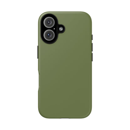 Olive Tough Cell Phone Case Matte or Glossy Protective Case iPhone Samsung